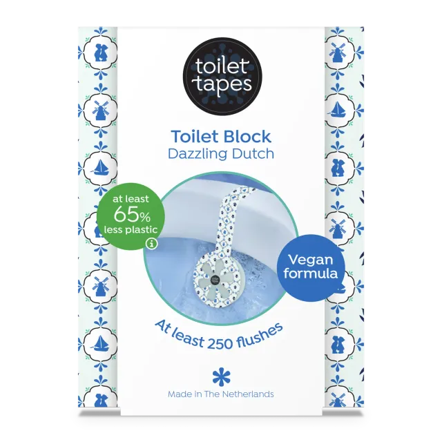 Toilet Tapes Dazzling Dutch profumatore wc mandorla 24 pezzi
