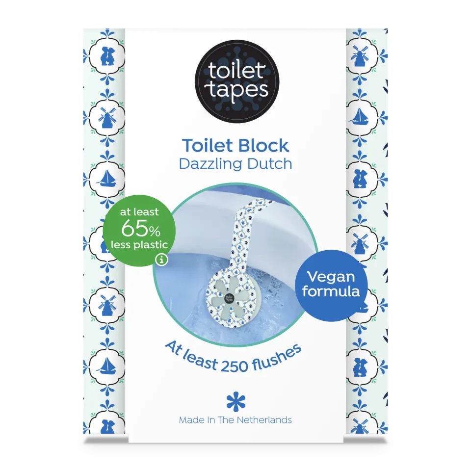Toilet Tapes Dazzling Dutch profumatore wc mandorla 24 pezzi