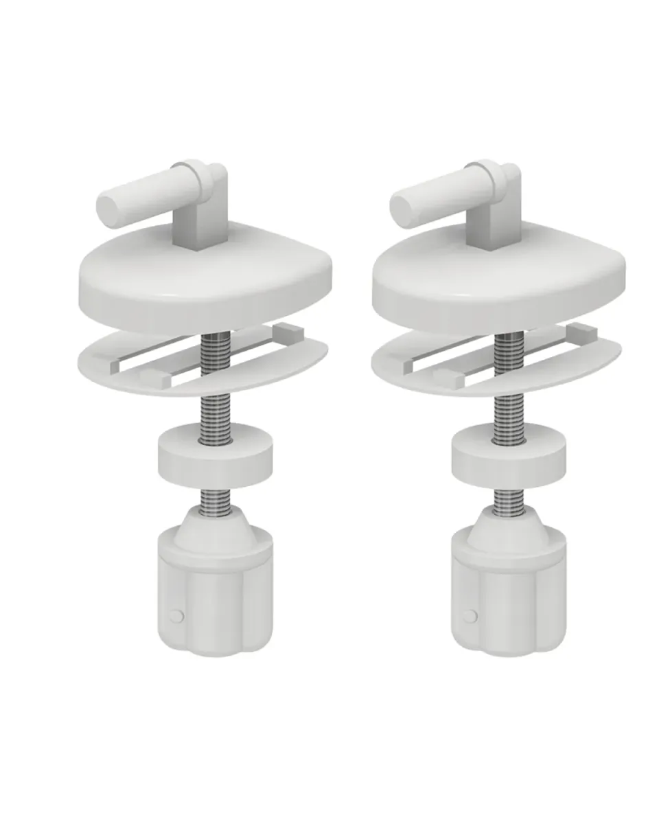 Saniplast 2FSE501102 kit cerniere copriwater nylon H011