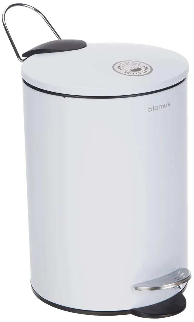 Blomus Tubo 68945 pattumiera pedale bianca 3 L