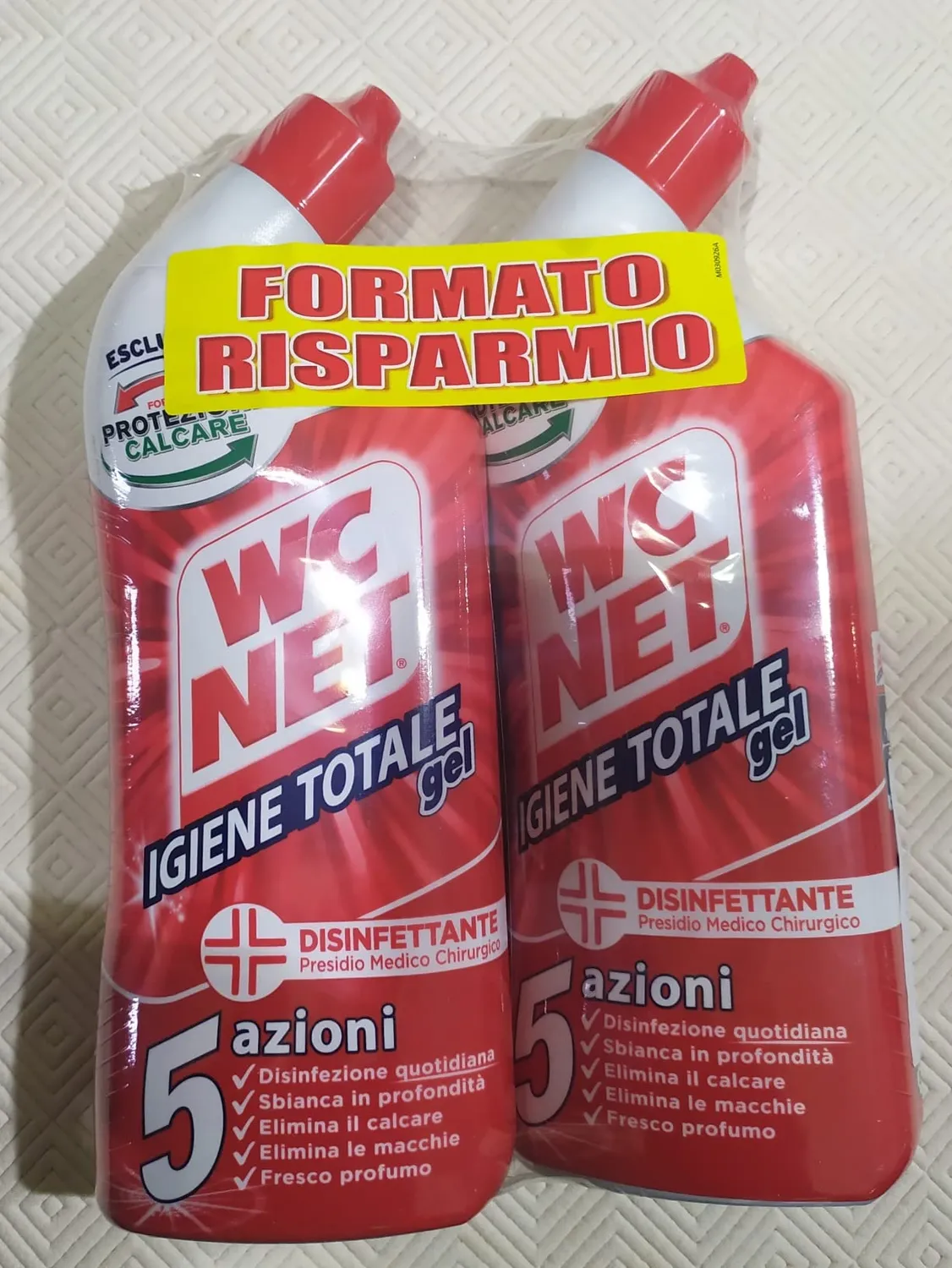 Wc Net Igiene Totale Gel WC 700 ml x2 Disinfettante