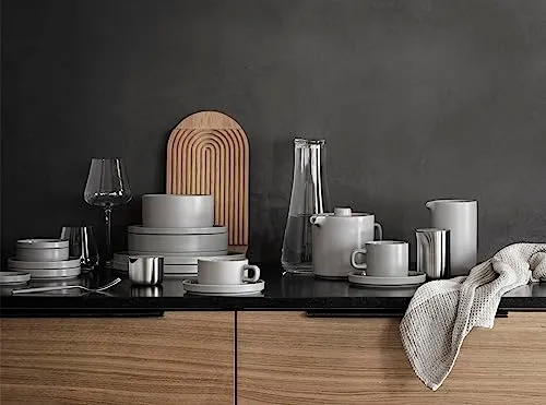 Blomus Pilar set tazzine caffè 200 ml grigio ceramica