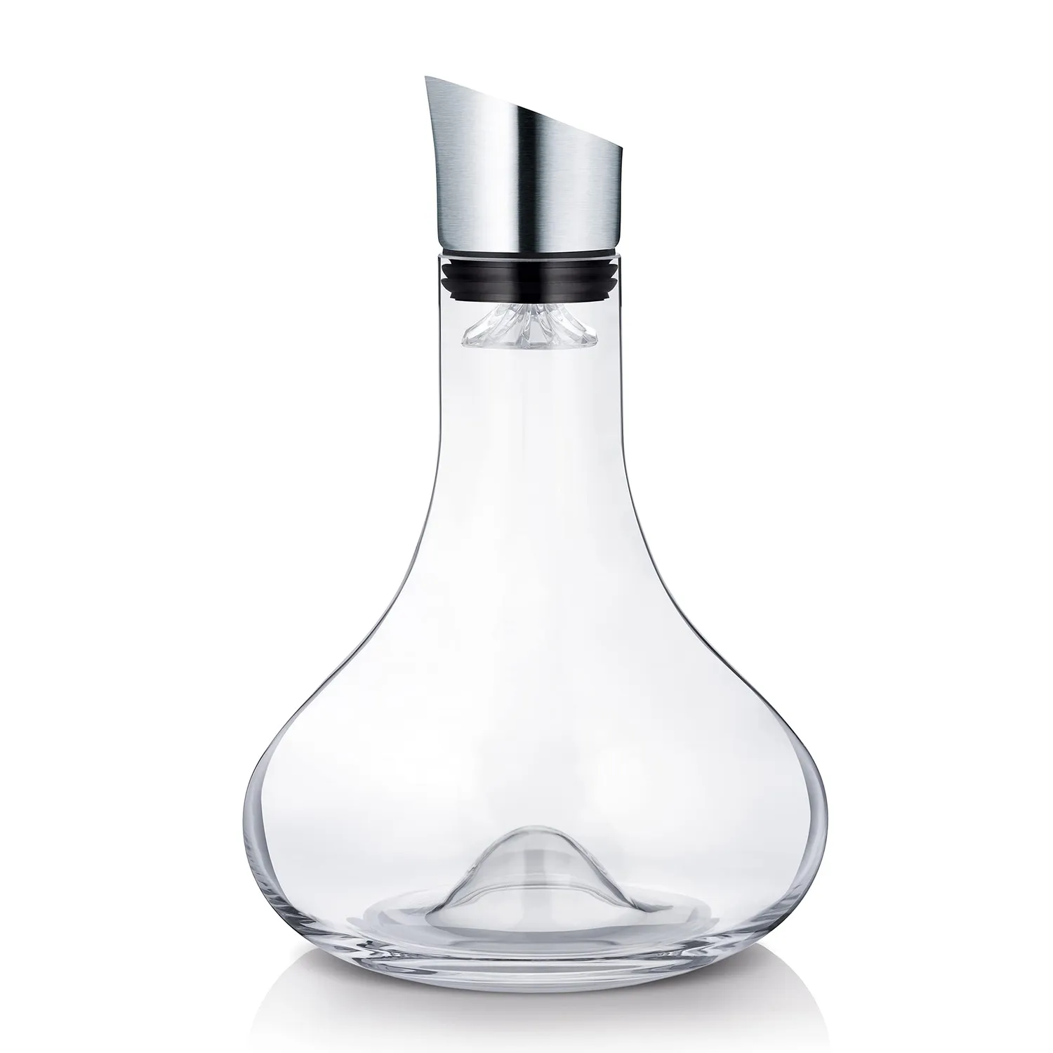 Blomus Alpha decanter caraffa vino 1 l acciaio vetro