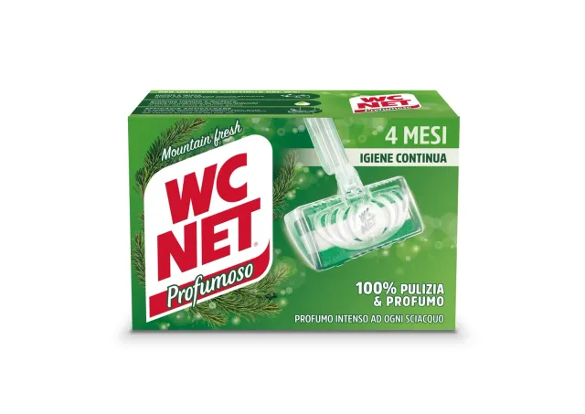 WC Net Mountain Fresh tavoletta WC 4pz fresca