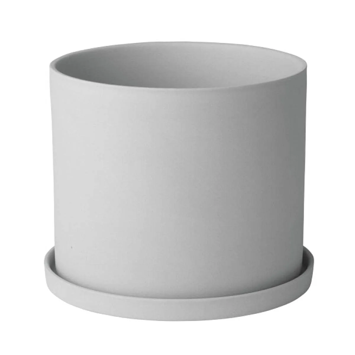 Blomus Nona 65974 vaso erbe aromatiche S peltro porcellana