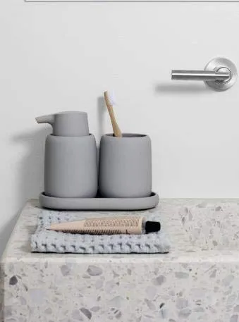 Blomus Sono vassoio ceramica Micro Chip blu