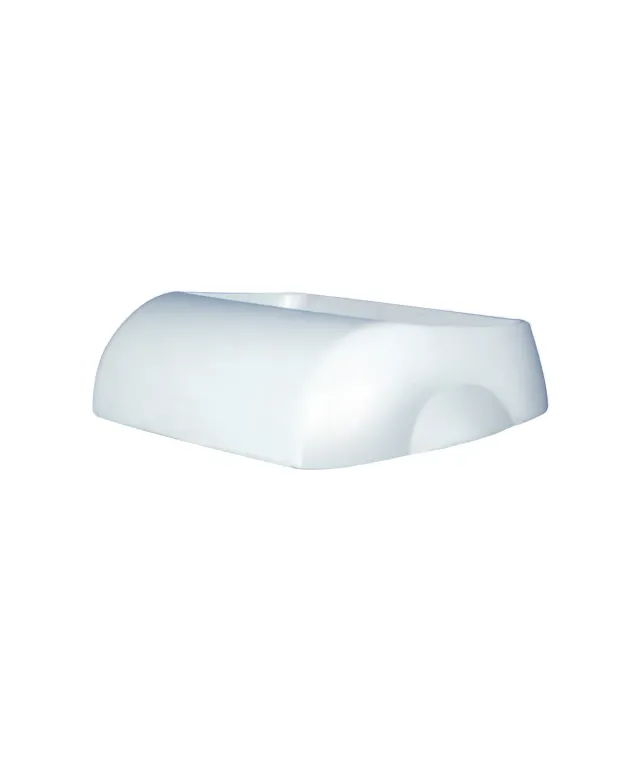 Marplast Plus 744 coperchio scivolo cestino bianco coprivista