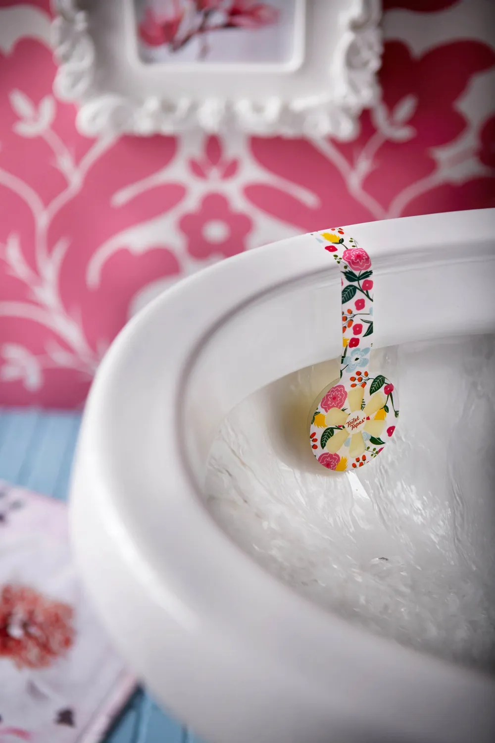 Toilet Tapes Floral Fest strisce WC 24 pezzi floreale