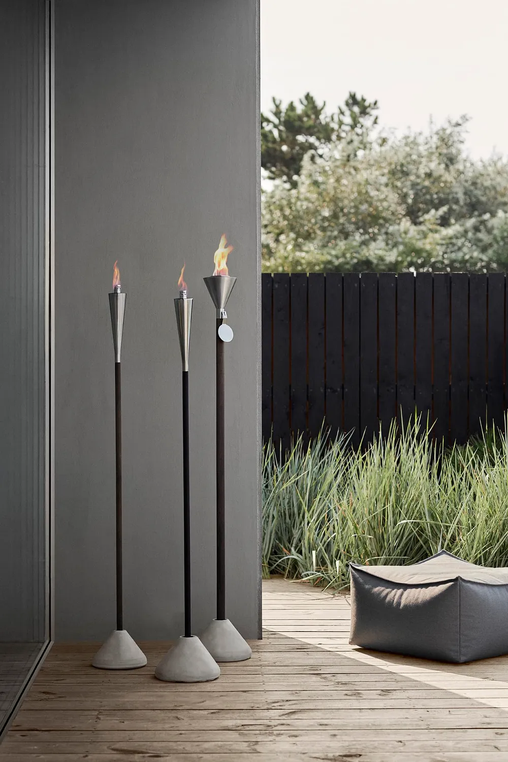 Blomus Monto 65442 piedistallo cemento grigio 20 cm