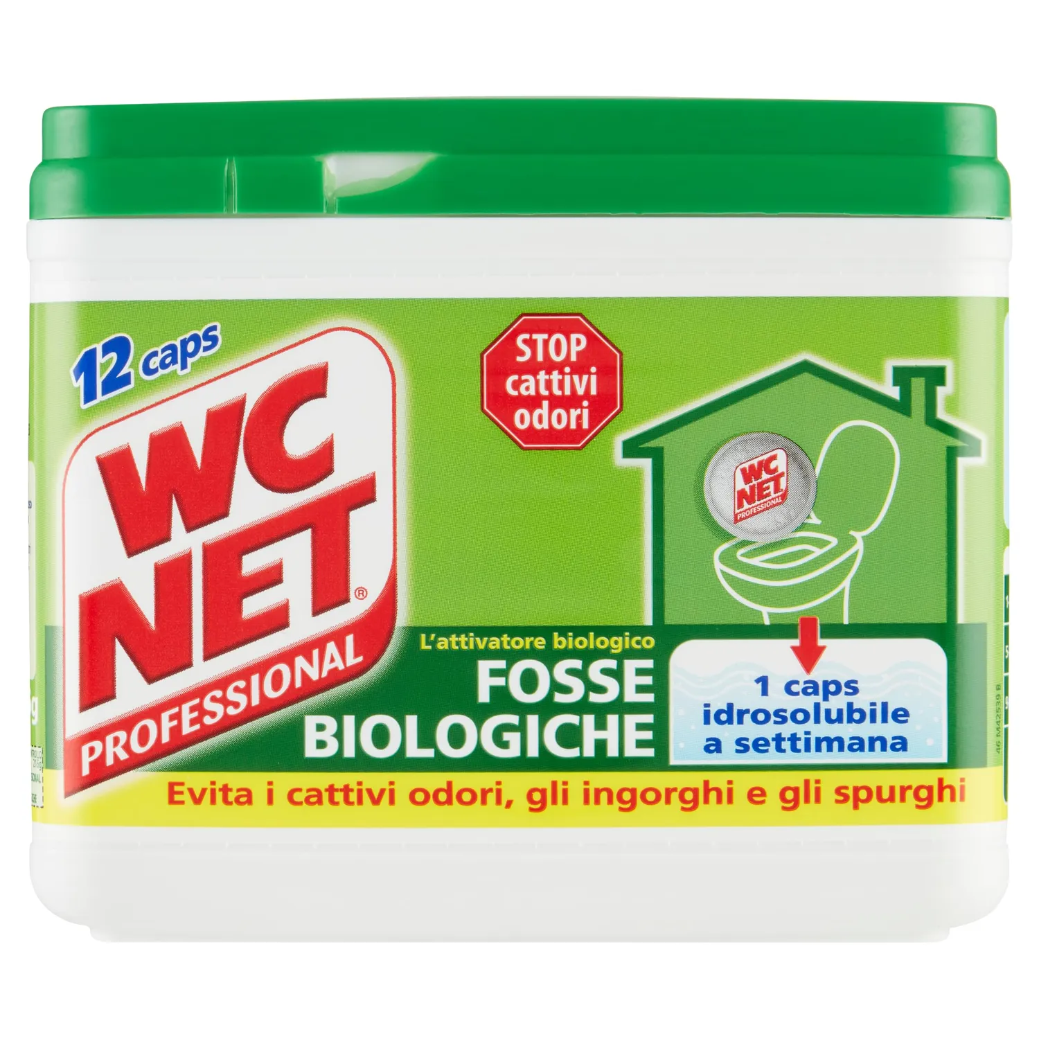 Wc Net Professional Fosse Biologiche capsule 36 pz antiodore