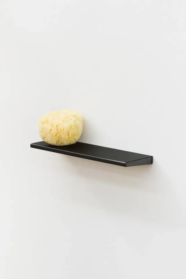 Geelli Quadra Mensola Bagno in Poliuretano Inox