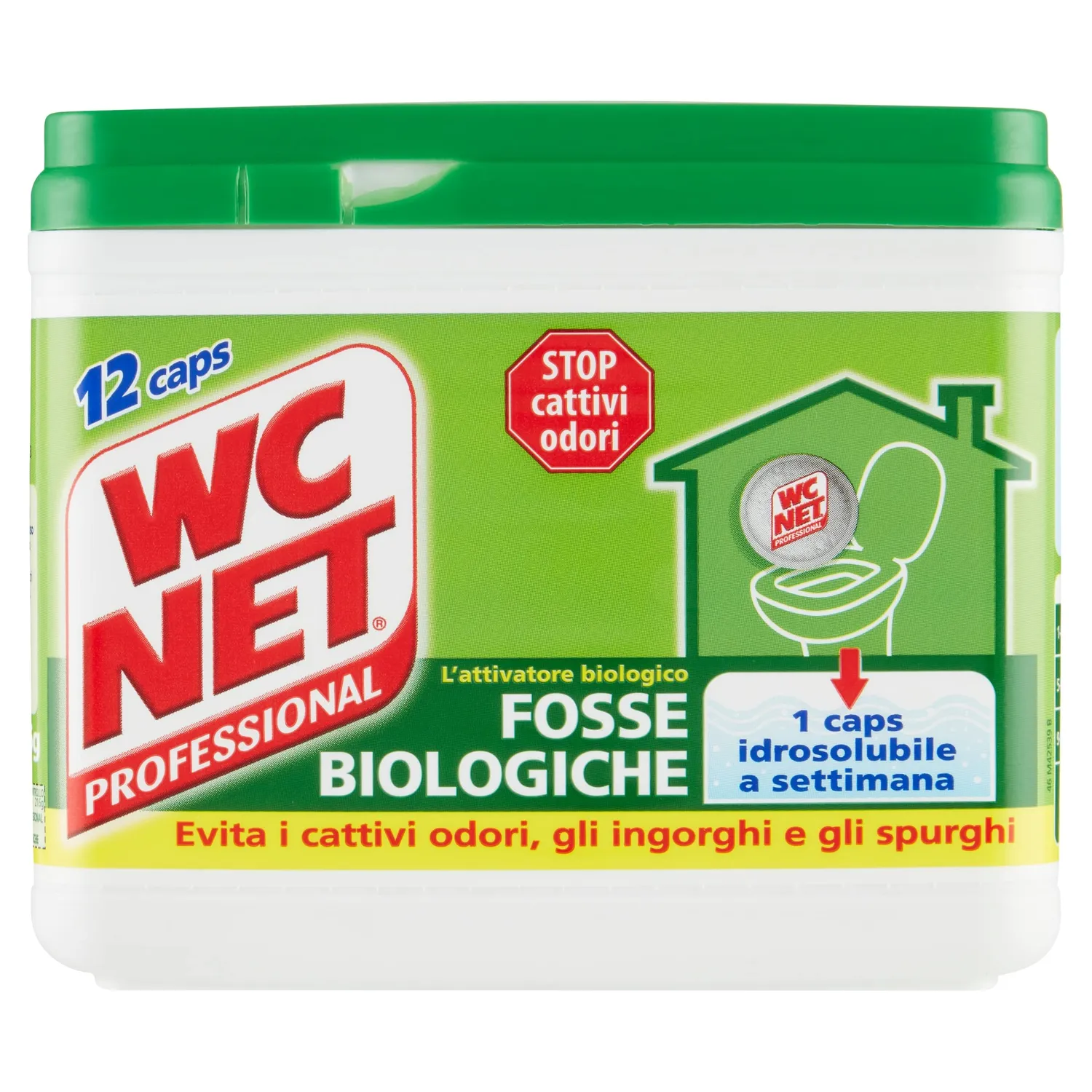 WC Net Professional capsule fosse biologiche 20 pz enzimi