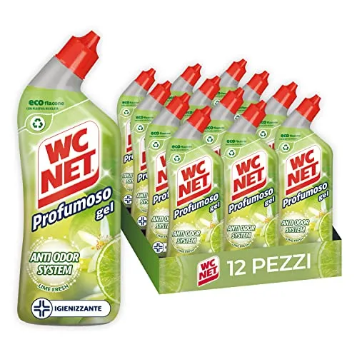 Wc Net Profumoso Gel detergente WC lime fresh 700 ml x12
