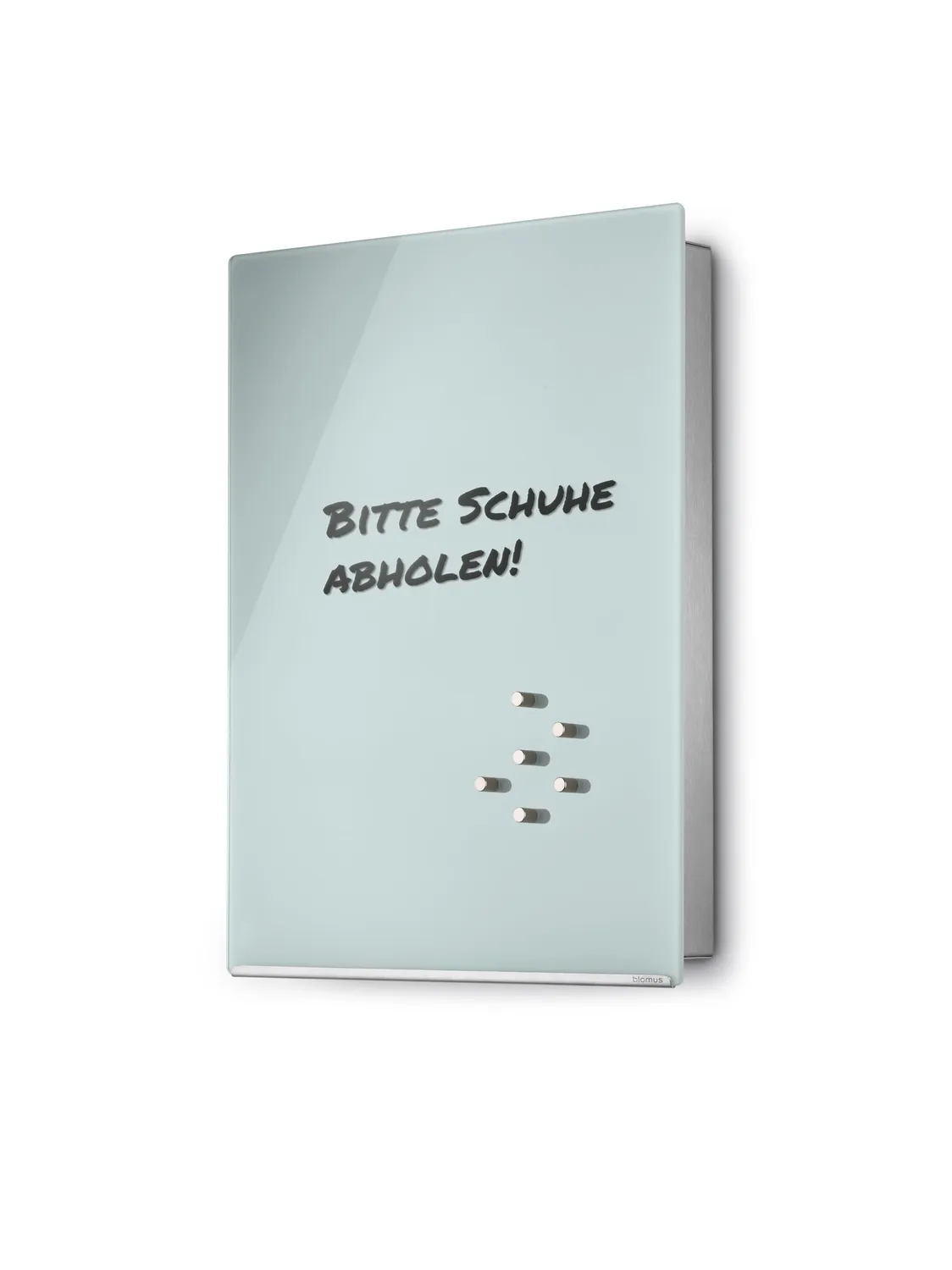 Blomus Bacheca magnetica bianca 40x30 cm portachiavi