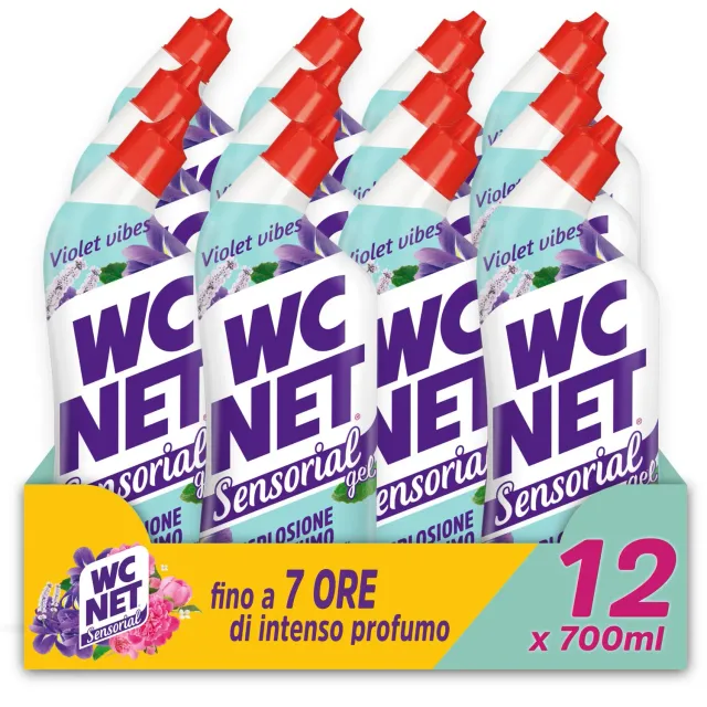 Wc Net Violet Vibes gel wc 12x700 ml iris e patchouli