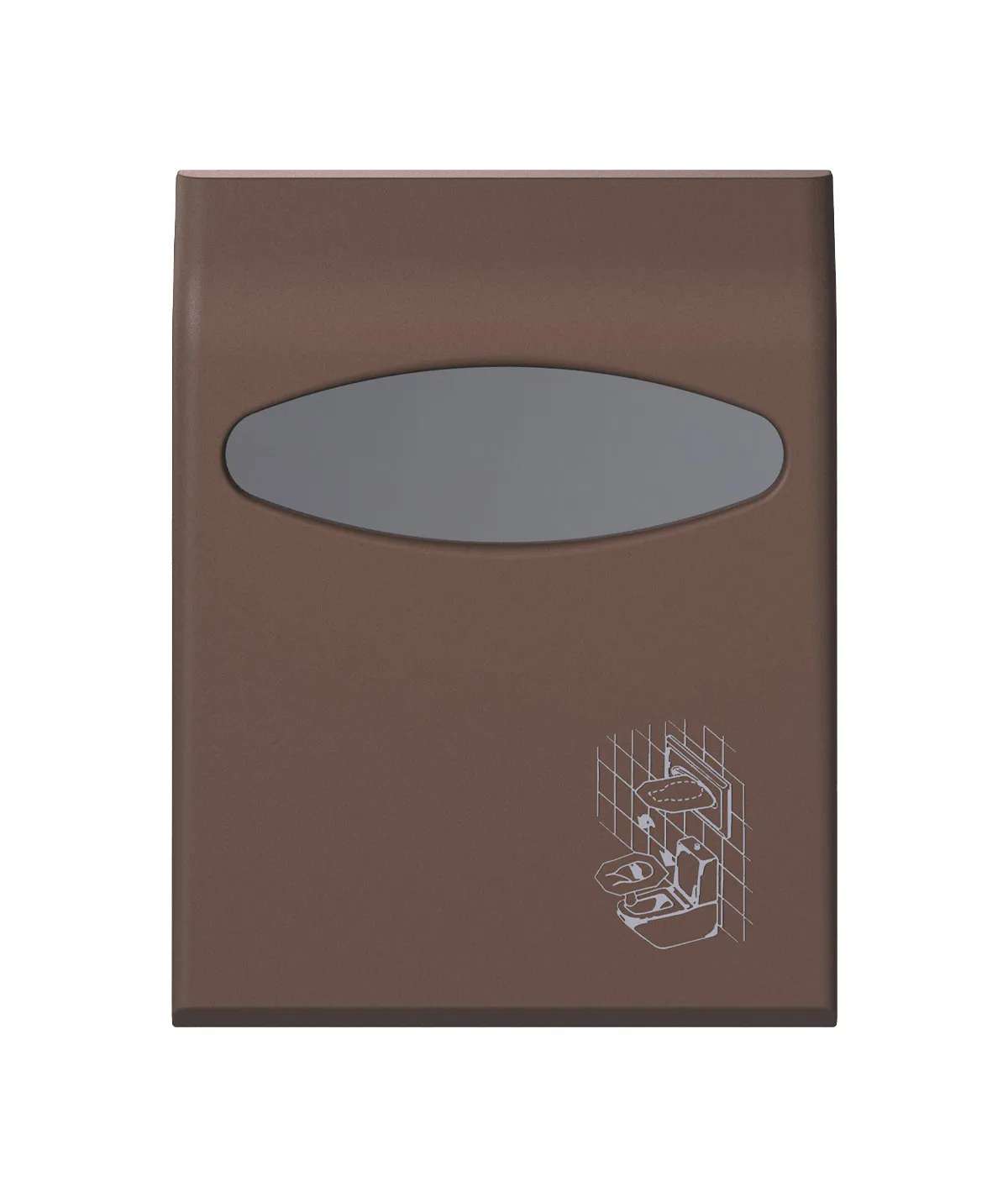 Marplast Ecolored 662 dispenser copriwater marrone Dolomites