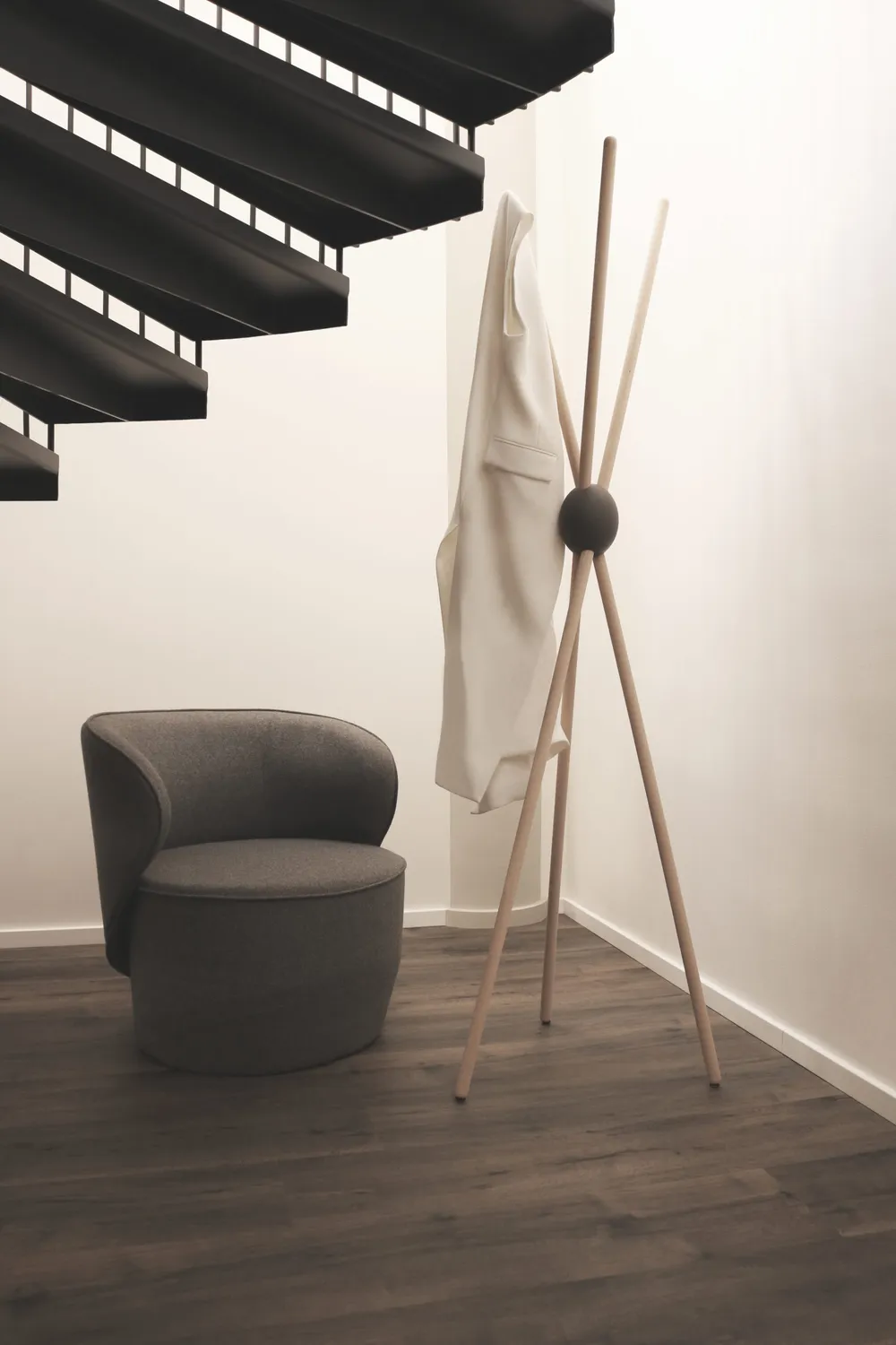 Geelli Colombo appendiabiti tre aste design Starlux