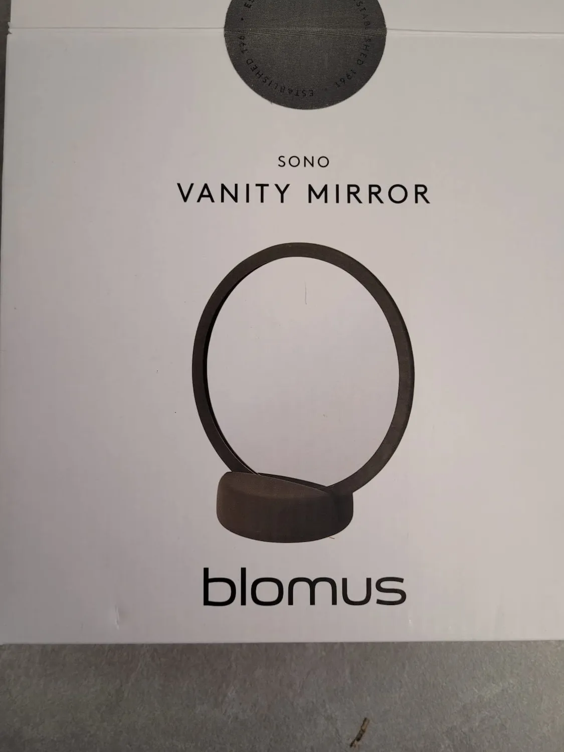 Blomus Sono Specchio Cosmetico Moonbeam 18,5 cm