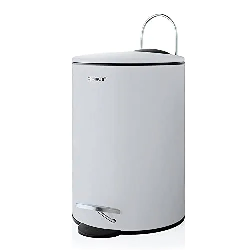 Blomus Tubo Pattumiera Pedale Grigio 3 L Smart Close