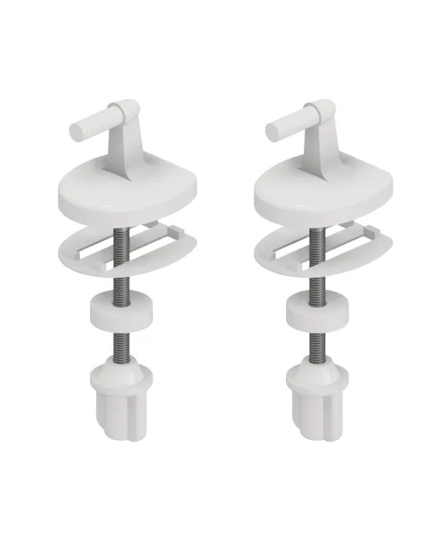 Saniplast 2FSE501002 kit cerniere copriwater Iseo H010
