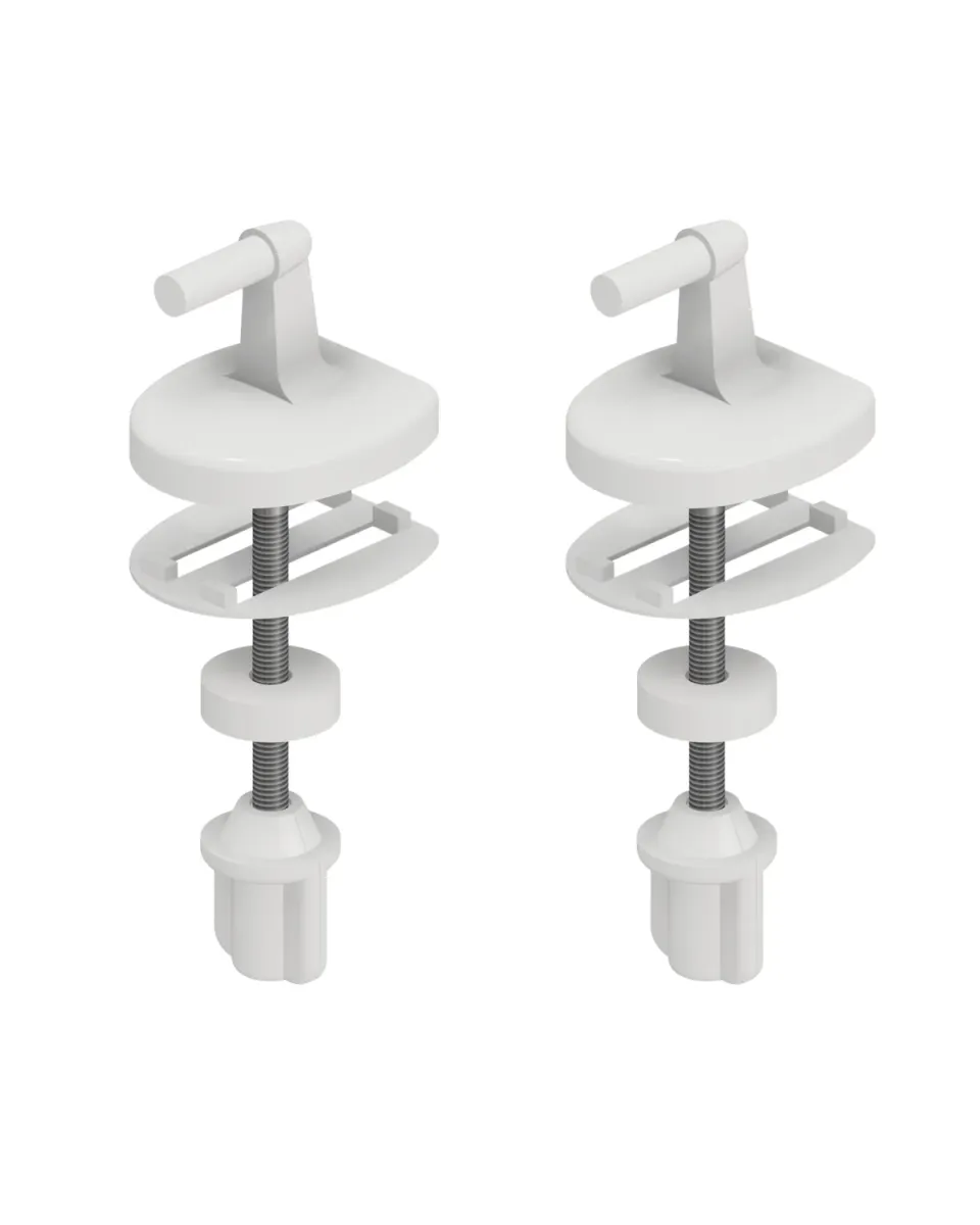Saniplast 2FSE501002 kit cerniere copriwater Iseo H010