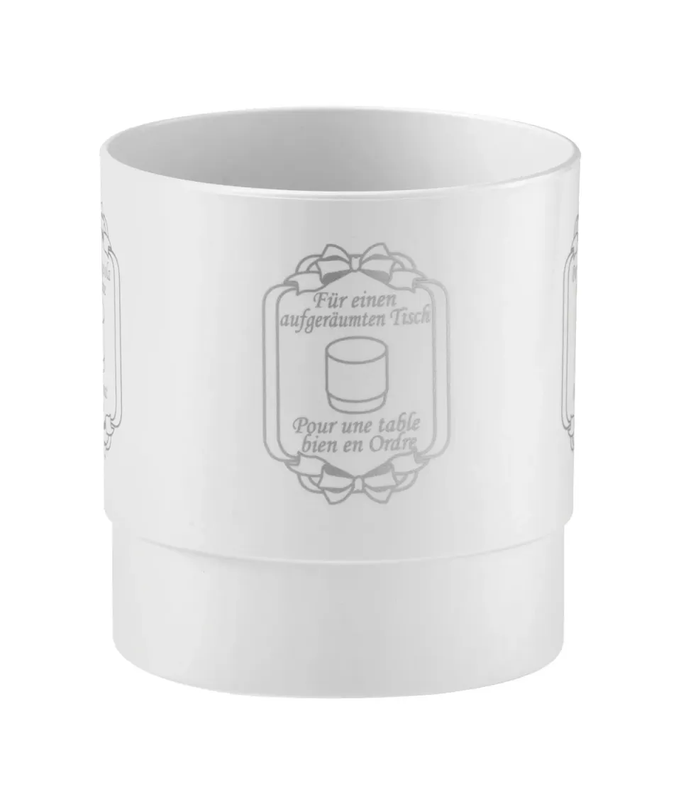 Marplast Lineacqualba 573 cestino da tavolo bianco Ho.Re.Ca.