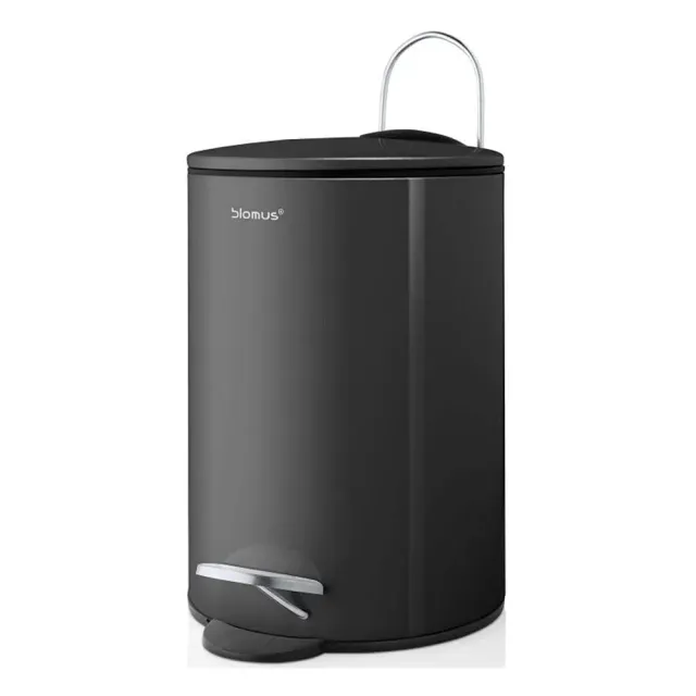 Blomus Tubo pattumiera a pedale 3L antracite smart close