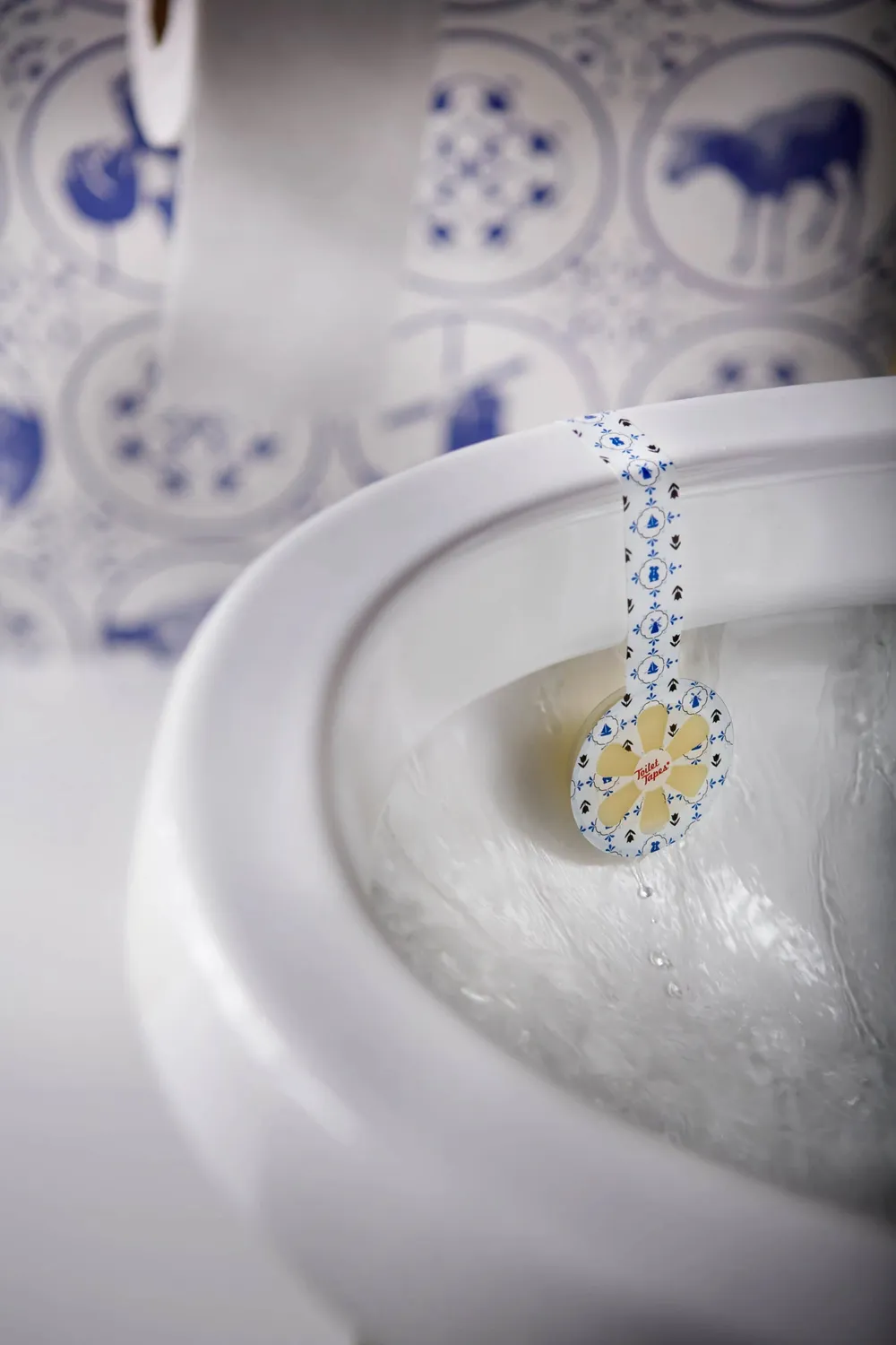 Toilet Tapes Dazzling Dutch blocco WC 14 pezzi mandorla