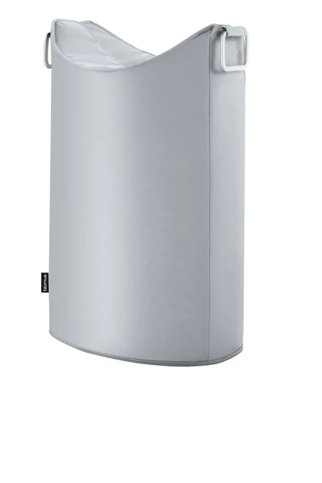 Blomus Frisco Portabiancheria Grigio Alluminio 42x66 cm