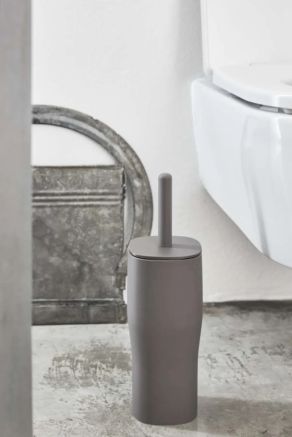 Geelli Grace portascopino bagno da appoggio