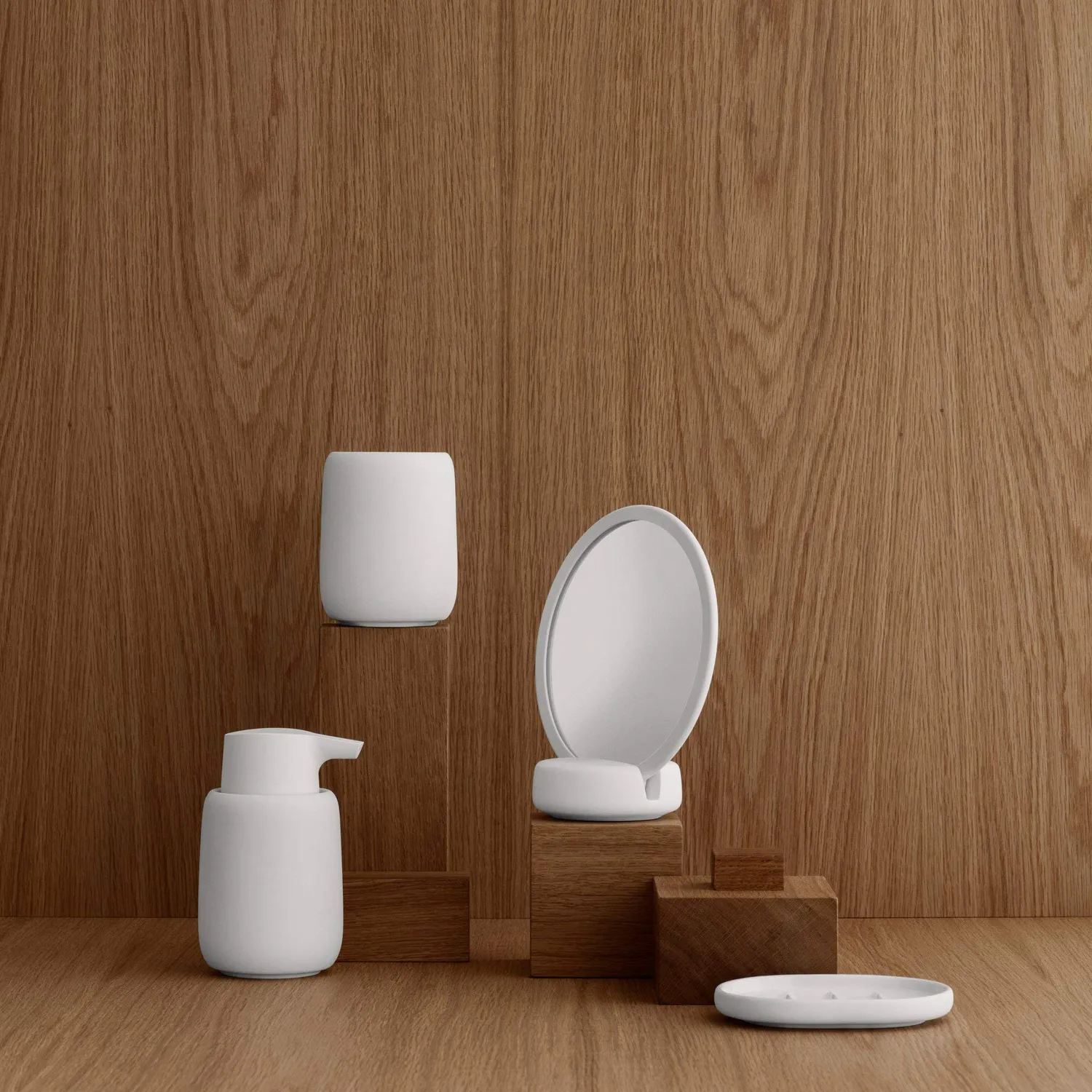 Blomus Sono Specchio Cosmetico Moonbeam 18,5 cm