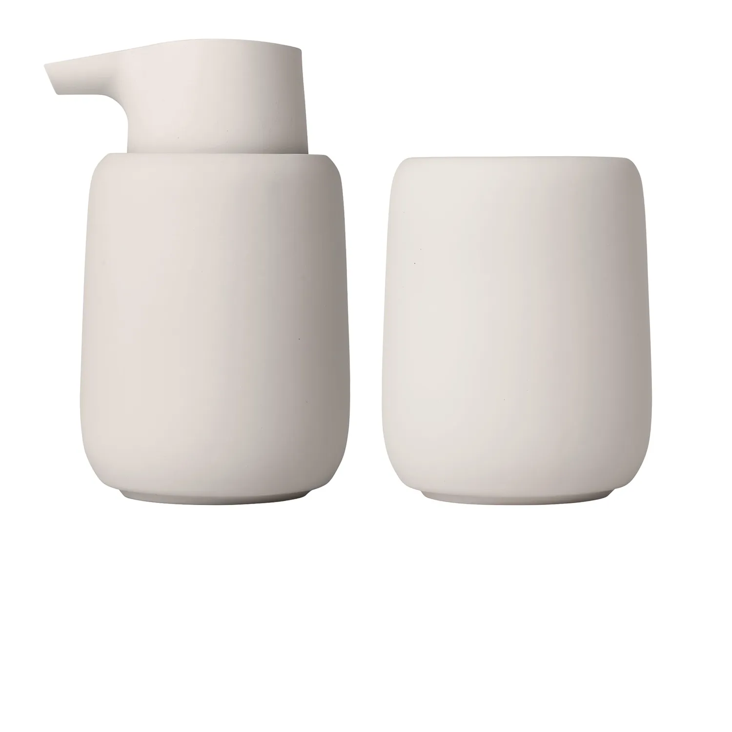 Blomus Dispenser sapone ceramica Raggio di luna 0,25 L