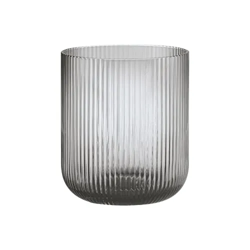 Blomus Ven Portacandela Vetro M 15,5 cm Fumé