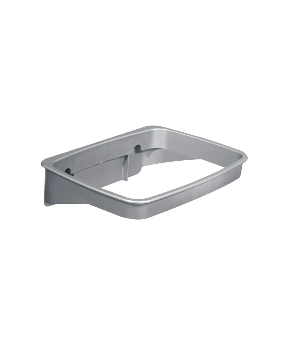Marplast Plus 664 supporto cestino satinato parete