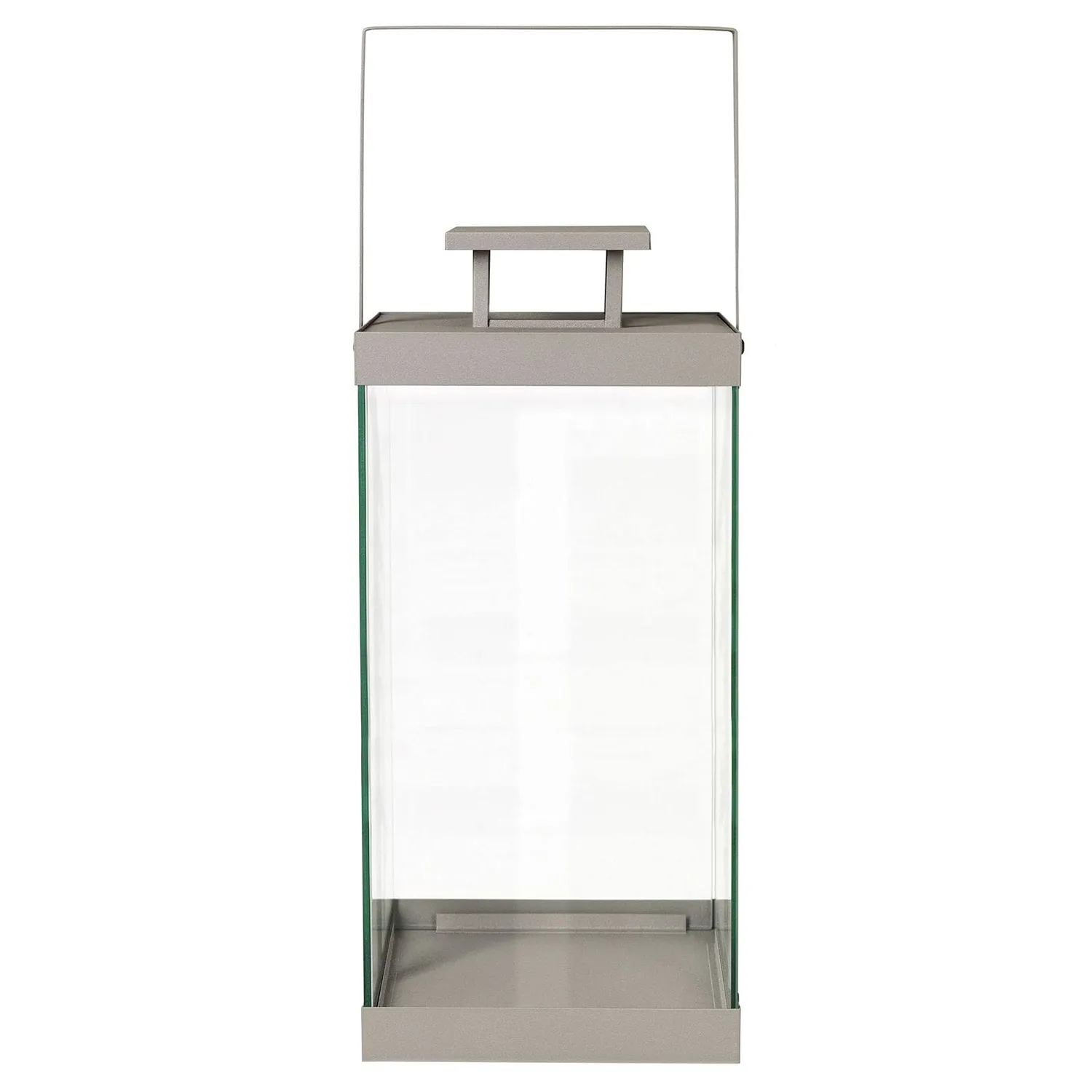 Blomus Lanterna L Nera Metallo Vetro 46 cm senza Candela