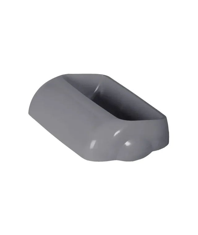 MARPLAST Plus 744 coperchio scivolo cestino Grigio