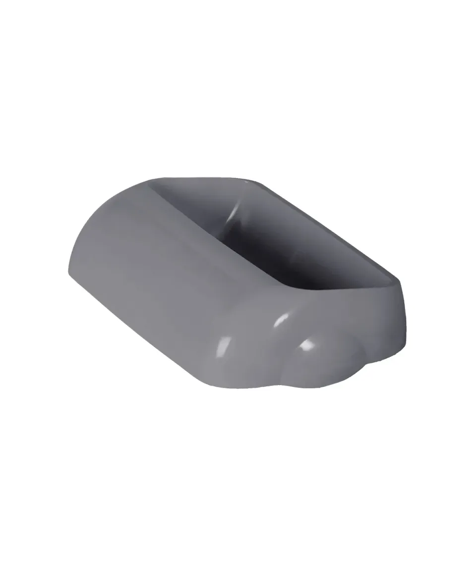 MARPLAST Plus 744 coperchio scivolo cestino Grigio