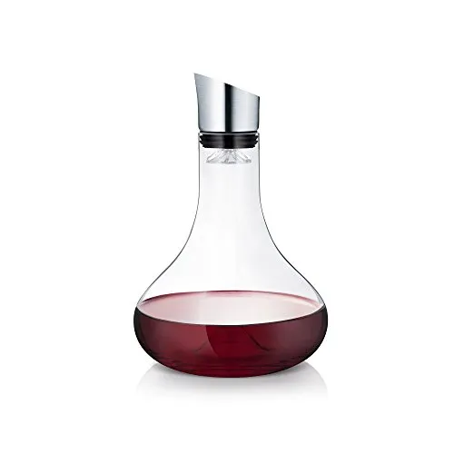 Blomus Alpha decanter caraffa vino 1 l acciaio vetro