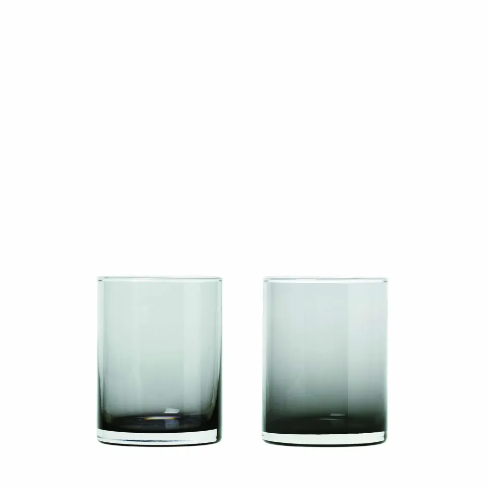 Blomus Mera 63914 bicchieri vetro grigio chiaro 220 ml 2 pezzi