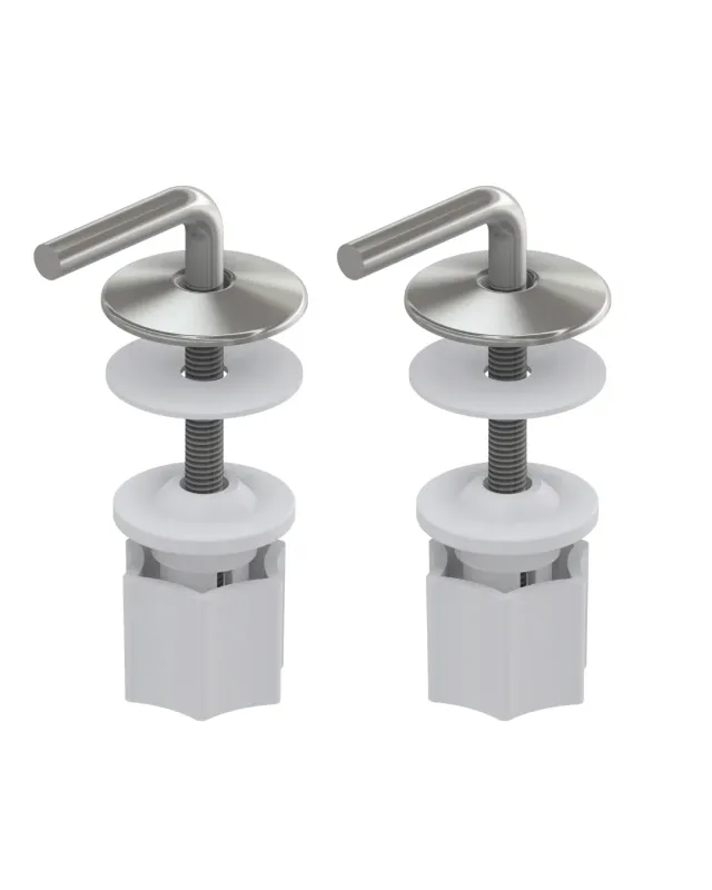Saniplast 2FSE500660 Kit Cerniere Sedile WC Metallo