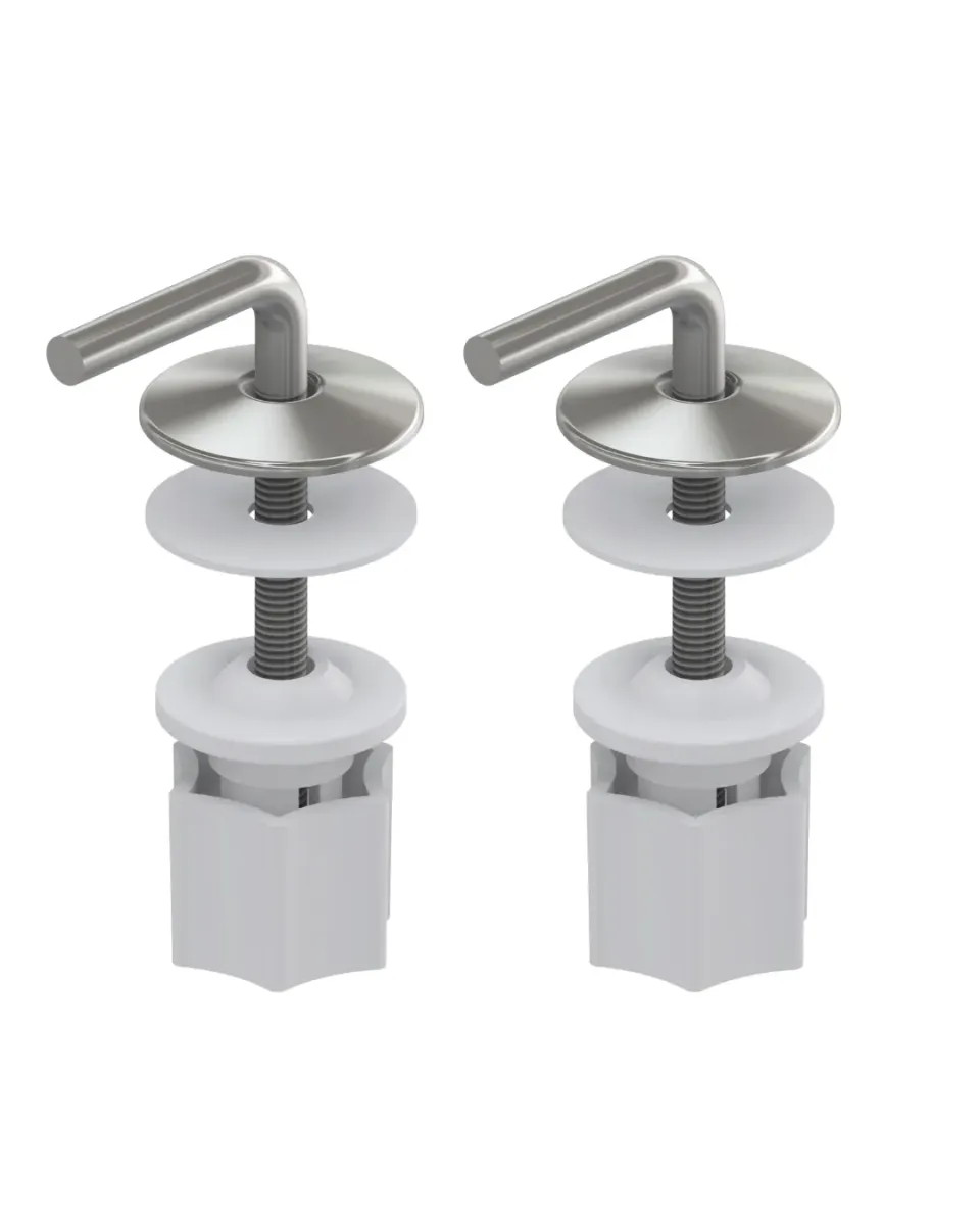 Saniplast 2FSE500660 Kit Cerniere Sedile WC Metallo