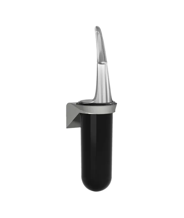 Marplast Skin 929 portascopino parete titanium nero