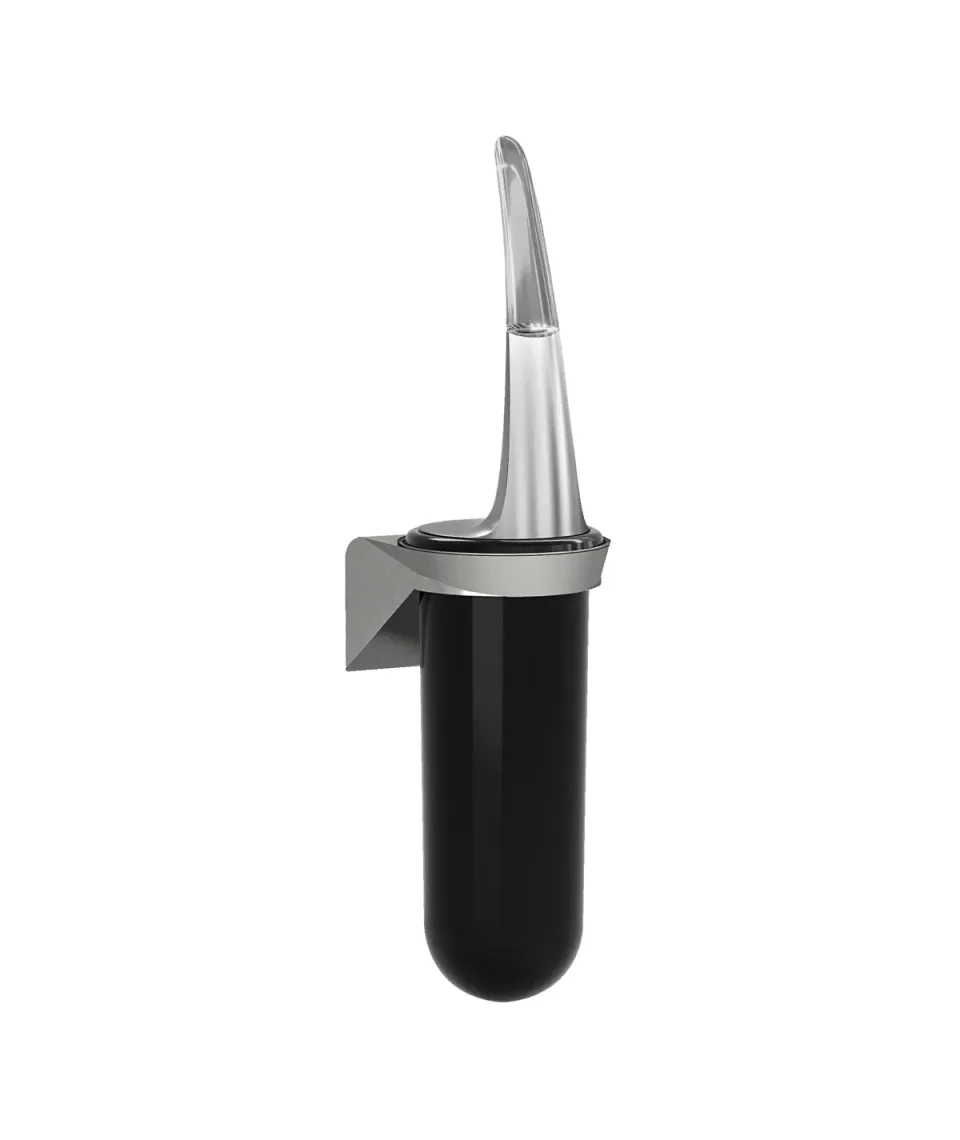 Marplast Skin 929 portascopino parete titanium nero
