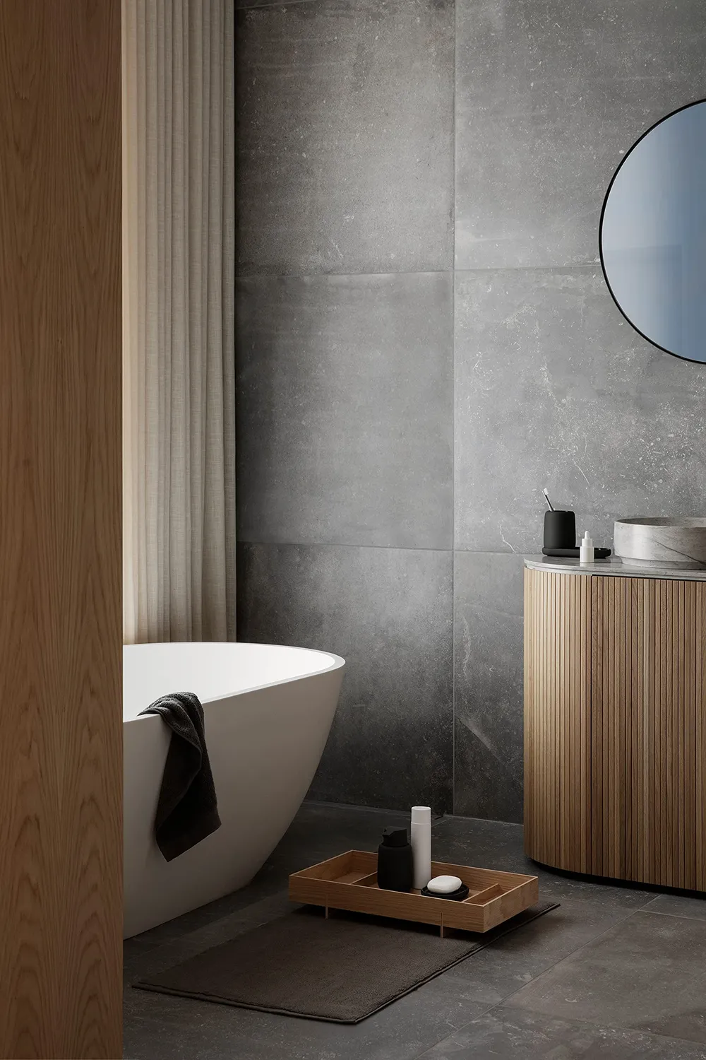 Blomus Riva asciugamano ospite 30x30 magnete 4 pezzi