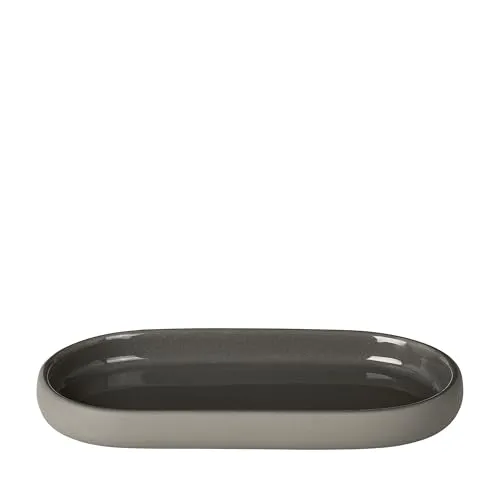 Blomus Sono vassoio ceramica moonbeam 19x10 cm