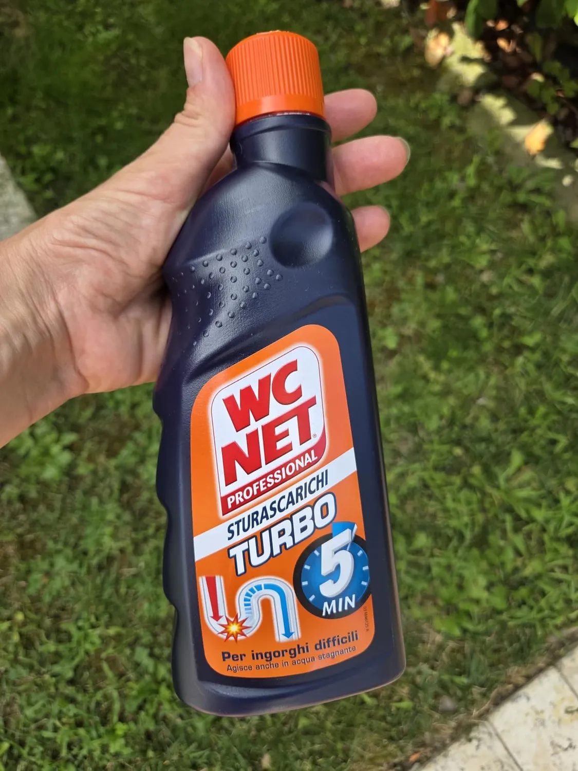 Wc Net Professional Turbo disgorgante gel 500 ml monodose