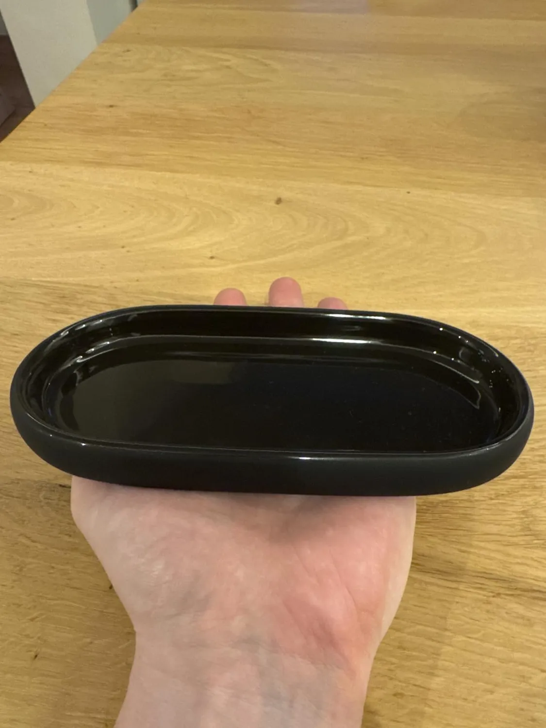 Blomus Sono Vassoio Bagno Ceramica Crema 19x10 cm