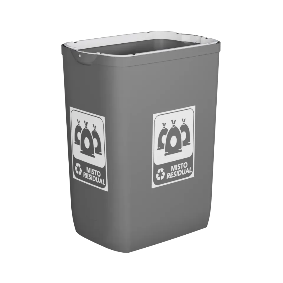 Marplast Prestige 972 cestino gettacarta Grigio 42 L