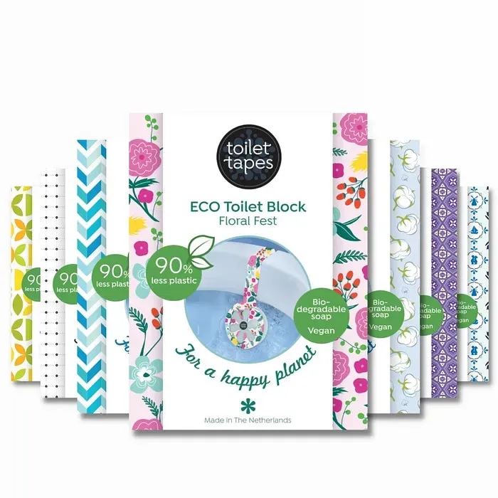 Toilet Tapes Box 48 tavolette wc assortite 6 profumi