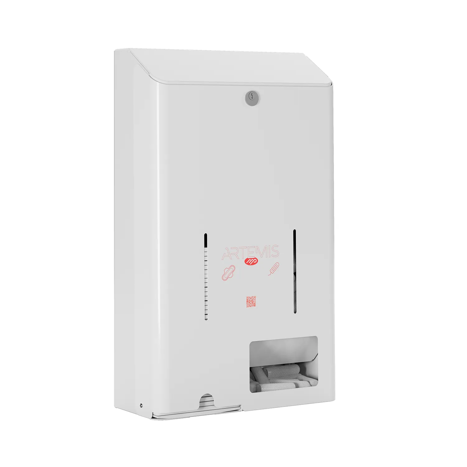 Marplast Artemis 977 distributore assorbenti bianco